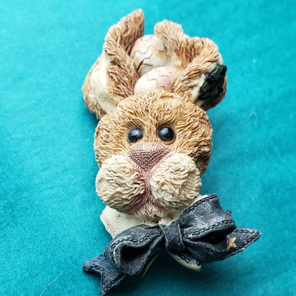 2/10$ Vintage Boyds Bears Easter Bunny Pin Brooch - Picture 1 of 5